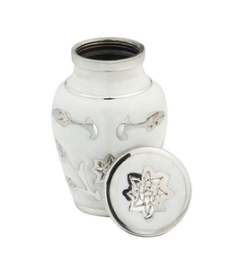 Decorative Stainless Steel Modern Eco-Friendly Pet Cremation Urns <b>for</b> Dog <b>Ashes</b> Small Funeral Supplies Wholesale - Product Image 1