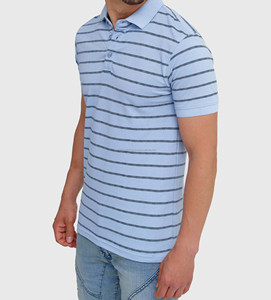 Chemise unie pour homme, été, affaires, 2025, broderie, 100% coton, respirante, manches courtes, logo personnalisé - Product Image 2