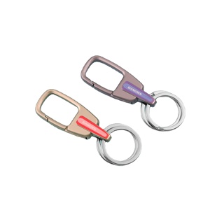 Qrt4359 thép Chống mất chìa khóa xe chủ với số điện thoại tấm vòng chìa khóa và số điện thoại thẻ kim loại móc chìa khóa - Product Image 1