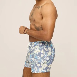Shorts de bain tendance pour hommes, séchage rapide, légers, vêtements de plage, logo personnalisé, mode masculine, OEM, vente en gros, meilleur prix - Product Image 2