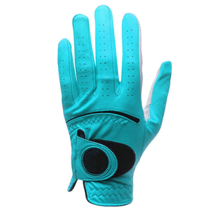 High Quality Customized Color Leather Golf <b>Gloves</b> for Men Palm Thickening <b>Moisture</b> Wicking Thermal Outdoor Sports Hands Use - Product Image 1