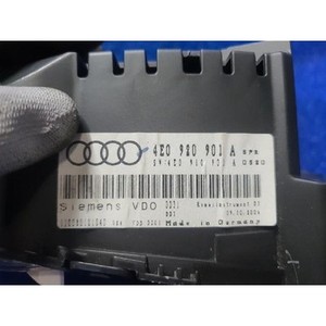 ชุดหน้าปัดเรือนไมล์ (Speedometer Cluster) รุ่น A8 มือสอง ของแท้เบอร์ 4E0920901A - Product Image 3