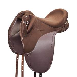 Silla de montar de cuero resistente y fiable, diseñada para afrontar terrenos difíciles, viajes largos y condiciones de equitación al aire libre. - Product Image 5