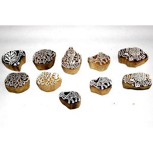 Bloc d'impression de conception indienne, tampons d'impression au henné et au papier, bloc d'impression Textile - Product Image 2