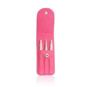 Custom Design Stainless Steel Eyelash Tweezers Eyebrow Scissors <b>Tool</b> <b>Case</b> Eyebrow Tweezers - Product Image 4