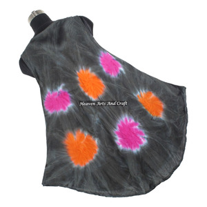 Exclusivo Vestido Largo de Verano 2026 de Rayón con Estampado Tie Dye, Estilo Bohemio, para Fiestas y Vacaciones, Sexy, para Chicas - Product Image 1