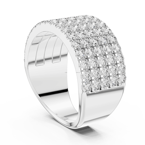 Colección de anillos de plata de lujo 925 Curada en oro blanco amarillo rosa y plata para compradores B2B exigentes - Product Image 4