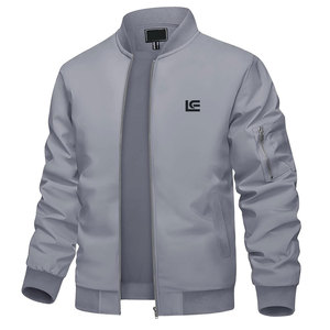 Chaquetas Bomber Personalizadas de Invierno para Hombre, con Logotipo Frontal, Transpirables, de Poliéster/Nailon, Ropa Urbana, Servicio OEM, Alta Calidad 2026 - Product Image 1