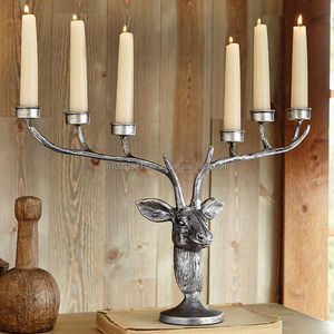 Candelabros de aluminio Premium para un efecto dramático en centros de mesa, escenarios de eventos y lugares de lujo - Product Image 2
