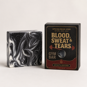 Blood Sweat and Tears Active Lifestyle Soap Bar for Gym and <b>Post</b> Workout Body Cleansing Wholesale Private <b>Label</b> Manufacturer - Product Image 1