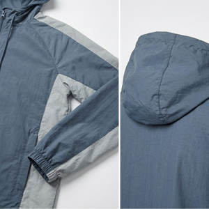 Chaqueta cortavientos ligera, diseño personalizado, servicio OEM, estilo deportivo para deportes al aire libre y comodidad diaria - Product Image 3