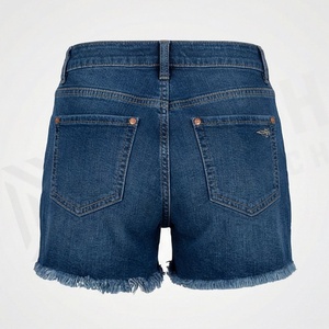Pantalones Vaqueros de Moda para Mujer, Shorts de Mezclilla de Algodón con Color Personalizado, Ropa Casual de Calle, Estilo Moderno para el Verano - Product Image 2