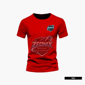 T-shirts pour hommes 100% coton, grammage lourd, coupe ample, col rond, imprimés, respirants, séchage rapide, logo personnalisé, vente en gros - Product Image 1