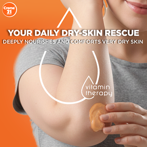 Crema 21 con Manteca de Cacao y Vaselina, 300 ml, Humectante Multiusos para el Cuidado del Cuerpo y Labios - Product Image 4