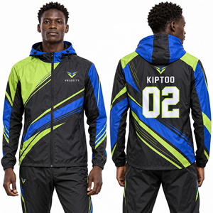Chaqueta Cortavientos Transpirable, Uniforme, Ropa Casual, Estilo de Vida, Gimnasio, Fitness, Camping, Montañismo, Ropa para Correr, Senderismo, Ciclismo - Product Image 1