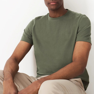 เสื้อยืดผู้ชายคุณภาพสูง ผ้าฝ้าย 100% เนื้อหนา ทรงโอเวอร์ไซส์ รับสกรีนลายเสื้อยืดตามสั่ง - Product Image 3