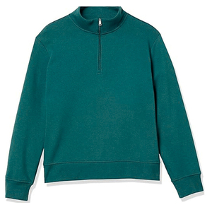 Sweat-shirts unisexes personnalisés 2026 en coton respirant de haute qualité, demi-zip/quart-zip, grandes tailles, style streetwear, écologiques pour l'hiver - Product Image 6