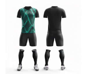 Conjunto de Camiseta de Fútbol Sublimada Ligera |   Tallas para Hombres, Mujeres y Jóvenes |   Ropa Deportiva Ligera de Secado Rápido para Entrenamiento - Product Image 4