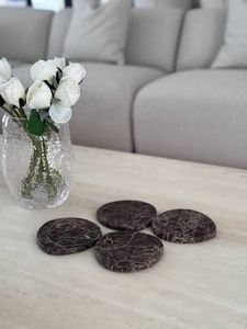 Juego de Posavasos de Mármol y Madera en Oferta para Hogar, Oficina, Cocina, Mesa de Café, Mesa de Comedor, Barra, Tazas de Té, Cantidad al por Mayor - Product Image 2