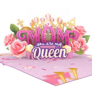 การ์ดป๊อปอัพ 3 มิติ การ์ดอวยพรวันแม่ การ์ดอวยพรแฮนด์เมด การ์ดป๊อปอัพ 3 มิติสำหรับวันแม่ การ์ดป๊อปอัพงานฝีมือกระดาษ การ์ดอวยพร - Product Image 1