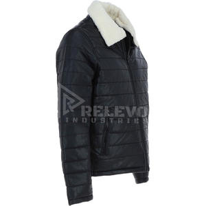 Chaqueta de Invierno Ecológica para Hombre de Alta Calidad al por Mayor, Chaqueta Acolchada con Materiales Reciclados, Ropa Exterior Cálida y Acolchada - Product Image 5