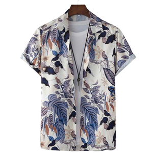 Groupe familial correspondant à des chemises florales tenues de plage d'été hawaïennes - Product Image 2