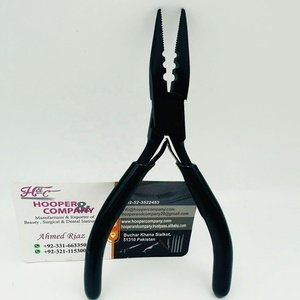 HOOPER COMPANY Alicates para Extensiones de Cabello de 3 Orificios, Acero Inoxidable de Grado Quirúrgico, Fuerte Agarre, Herramienta para Abrir y Retirar Anillos Micro Nano - Product Image 1