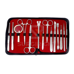 Kit de Disección Avanzado de 18 Piezas, Juego de Disección Profesional para Laboratorio de Biología y Anatomía, Cuchillas Intercambiables, Blush Surgical CE - Product Image 4