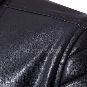 Comfortable Custom Made <b>Leather</b> <b>Jacket</b> For Men's <b>Long</b> Sleeves Breathable Winter <b>Jacket</b> For Online Sale - Product Image 5