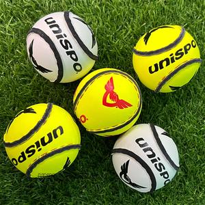 Soft Feel Training Sliotar Ball Hecho de cuero Exterior con núcleo de PU Tamaño oficial - Product Image 1