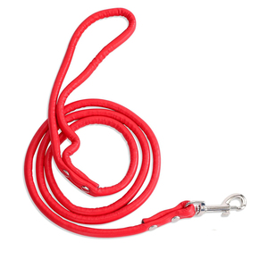 Heavy Duty German Shepherd Walking <b>Training</b> Usage Best Quality Leather Dog Leash Handsfree Adjustable Waist Leather Dog Leash - Product Image 1