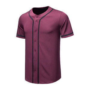 Custom <b>Baseball</b> Team Wear Jersey Breathable Sports Uniform Low MOQ Wholesale Supplier - Product Image 5