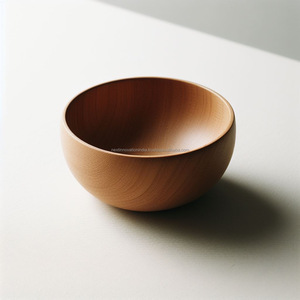 ชามสลัดและผลไม้ทำจากไม้อะคาเซียแบบชนบทอุปกรณ์ตกแต่งบ้านแบบใช้แล้วทิ้งเป็นมิตรกับสิ่งแวดล้อม - Product Image 4