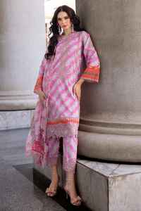 Dernières tendances en matière de vêtements pour femmes : Kameez Shalwar Dupatta, ensembles en tissu Lawn pour femmes, ensembles 3 pièces, livraison directe du Pakistan. - Product Image 5