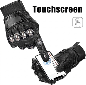 Gants de moto personnalisés à doigts entiers, respirants, en maille, de protection, pour motards - Fabricant - Product Image 6