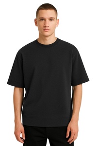 เสื้อยืดโอเวอร์ไซส์ทรงหลวม แขนสั้น คอกลม พิมพ์ลาย ผ้าวอร์สเต็ด นุ่มพิเศษ ระบายอากาศดี 100% ผ้าฝ้าย แห้งเร็ว MOQ ต่ำ - Product Image 4