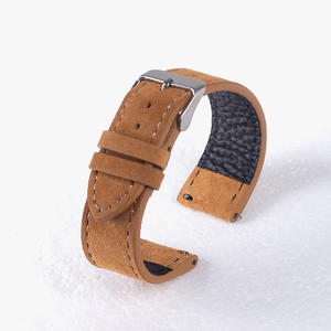 Custom Logo Dark Brown <b>Leather</b> Breathable Smartwatch Strap 2026 OEM Service Handmade Series 1 38/42 MM Luxury <b>Bracelet</b> Band - Product Image 2