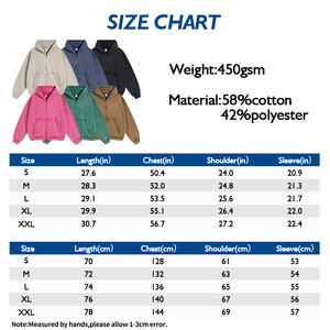 Sweat à capuche zippé oversize pour homme en molleton tricoté bleu, décontracté, avec poche avant, idéal pour l'automne - Product Image 5