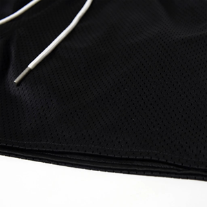 กางเกงขาสั้นออกกำลังกายผู้ชายผ้าโพลีเอสเตอร์ตาข่ายระบายอากาศ ราคาถูก ขายดี ผู้ผลิต OEM ODM - Product Image 4