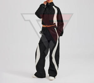 Conjunto Deportivo de Nylon de Primera Calidad para Mujer 2026, Chaqueta con Cierre, Ligero, Impermeable, Cortavientos, Conjunto de Entrenamiento - Product Image 2