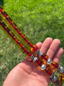 Cuentas de Oración Musulmanas, Tasbih, Rosario Musulmán, Cuentas de Oración Islámicas, Tasbih de Resina - Product Image 2