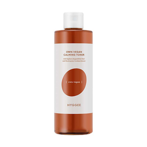 Tónico Calmante Vegano Hipoalergénico HYGGEE Own 250ml |   Crema Facial Calmante e Hidratante para Reparación de la Barrera Cutánea, Piel Sensible, K-Beauty - Product Image 1
