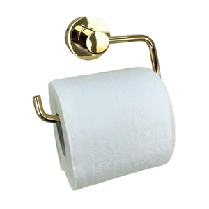 Portarrollos de Papel Higiénico de Aluminio Dorado para Montar en la Pared, Accesorio de Baño, Portarrollos de Papel Higiénico Elegante - Product Image 5