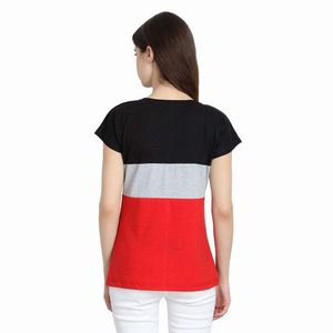 Camisetas de Mujer, Corte Regular, Alta Calidad, 100% Acrílico, Estilo Urbano, Antiarrugas, Secado Rápido, Transpirables, Manga Corta, Todas las Temporadas - Product Image 4