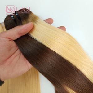 Couleur mélangée Os Texture Droite Vietnamien Humain Couleur Naturelle Prix Usine Extensions de Cheveux - Product Image 5