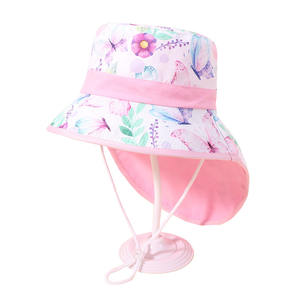 Chapeau Bob Bébé en Coton Anti-UV Haute Qualité Prêt à Expédier – Vente en Gros - Product Image 5
