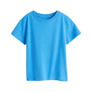 Camiseta de Manga Corta a Rayas para Niños 026, Impresión de Logotipo Personalizado, Ropa Exterior Lisa de Color Sólido, Camisetas Suaves para Niños y Niñas - Product Image 5