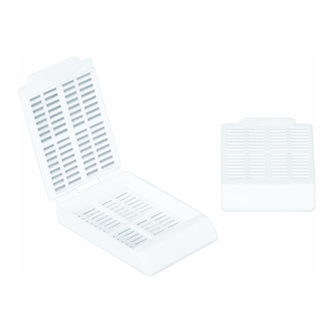 Caja de pañuelos con tapa desmontable y 45 superficies de escritura para etiquetado automatizado - Product Image 1