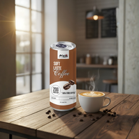 Bebidas de Alta Calidad, Vietnam, Nuevo OEM/ODM, Café Latte Enlatado de 190 ml, 20 g de Proteína, Marca Privada