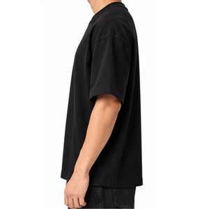 Camiseta Oversize de Algodón Premium de Alto Gramaje, Estilo Boxy, Fabricante OEM ODM de Ropa Personalizada, Mayorista y Exportador de Fábrica, Boxy Liso Personalizable - Product Image 3